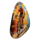 Bicycle Bold Rides I - Asymmetric Metal Wall Art