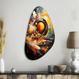 Billard Cueball Symphony An II - Asymmetric Metal Wall Art