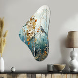 Birch Woods Enchanted Forest II - Asymmetric Metal Wall Art