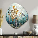 Birch Woods Enchanted Forest II - Asymmetric Metal Wall Art