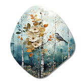 Birch Woods Enchanted Forest II - Asymmetric Metal Wall Art