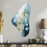 Birch Woods Whispering Winds VI - Asymmetric Metal Wall Art