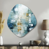 Birch Woods Whispering Winds VI - Asymmetric Metal Wall Art