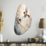 Bird Avian Symphony I - Asymmetric Metal Wall Art