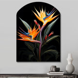 Birds Of Paradise Paradise II - Asymmetric Metal Wall Art