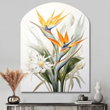 Birds Of Paradise Paradise III - Asymmetric Metal Wall Art