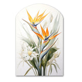 Birds Of Paradise Paradise III - Asymmetric Metal Wall Art