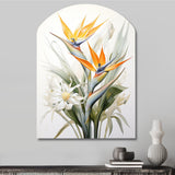 Birds Of Paradise Paradise III - Asymmetric Metal Wall Art