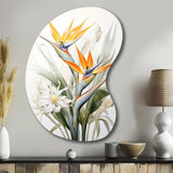 Birds Of Paradise Paradise III - Asymmetric Metal Wall Art