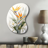 Birds Of Paradise Paradise III - Asymmetric Metal Wall Art