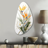 Birds Of Paradise Paradise III - Asymmetric Metal Wall Art