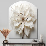 Blossoming Beauty In Minimalism Beauty I - Asymmetric Metal Wall Art