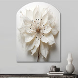 Blossoming Beauty In Minimalism Beauty I - Asymmetric Metal Wall Art