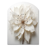 Blossoming Beauty In Minimalism Beauty I - Asymmetric Metal Wall Art