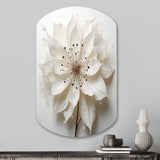 Blossoming Beauty In Minimalism Beauty I - Asymmetric Metal Wall Art