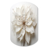 Blossoming Beauty In Minimalism Beauty I - Asymmetric Metal Wall Art