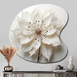 Blossoming Beauty In Minimalism Beauty I - Asymmetric Metal Wall Art