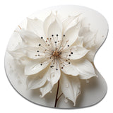 Blossoming Beauty In Minimalism Beauty I - Asymmetric Metal Wall Art