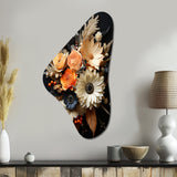 Bohemian Art Bohemian Bouquet I - Asymmetric Metal Wall Art