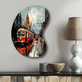 Toronto Urban Contrast I - Asymmetric Metal Wall Art