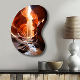 Canyon Antelope Symphony II - Asymmetric Metal Wall Art