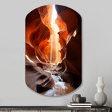 Canyon Antelope Symphony II - Asymmetric Metal Wall Art