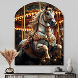 Carousel Carousel Carousel - Asymmetric Metal Wall Art