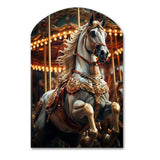 Carousel Carousel Carousel - Asymmetric Metal Wall Art