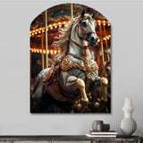 Carousel Carousel Carousel - Asymmetric Metal Wall Art