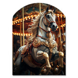 Carousel Carousel Carousel - Asymmetric Metal Wall Art