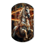 Carousel Carousel Carousel - Asymmetric Metal Wall Art