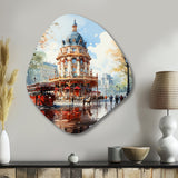 Carousel Whimsical Delight VI - Asymmetric Metal Wall Art