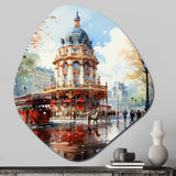 Carousel Whimsical Delight VI - Asymmetric Metal Wall Art