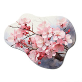 China Art Cherry Blossom - Asymmetric Metal Wall Art