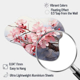 China Art Cherry Blossom - Asymmetric Metal Wall Art