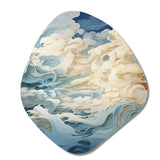 Clouds Whispers Of Clouds III - Asymmetric Metal Wall Art