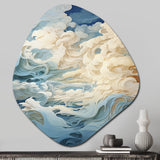 Clouds Whispers Of Clouds III - Asymmetric Metal Wall Art