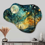 Enchanted Forest - Asymmetric Metal Wall Art