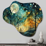 Enchanted Forest - Asymmetric Metal Wall Art