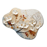 Ethereal Elegance - Asymmetric Metal Wall Art