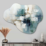 Subtle Serenity I - Asymmetric Metal Wall Art