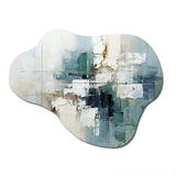 Subtle Serenity I - Asymmetric Metal Wall Art