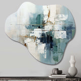 Subtle Serenity I - Asymmetric Metal Wall Art