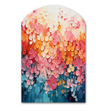 Coral Oasis I - Asymmetric Metal Wall Art