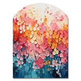 Coral Oasis I - Asymmetric Metal Wall Art