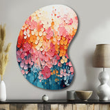 Coral Oasis I - Asymmetric Metal Wall Art