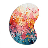 Coral Oasis I - Asymmetric Metal Wall Art