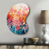 Coral Oasis I - Asymmetric Metal Wall Art