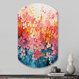 Coral Oasis I - Asymmetric Metal Wall Art