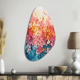 Coral Oasis I - Asymmetric Metal Wall Art